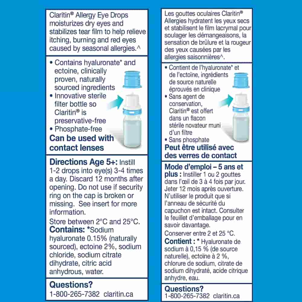 Claritin Allergy Eye Drops - 10ml