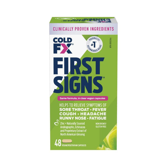 Cold-FX First Signs Capsules - 48s