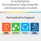 Centrum Select Essentials Adults 50+ Multivitamin and Multimineral Supplement Tablets, 60 Count