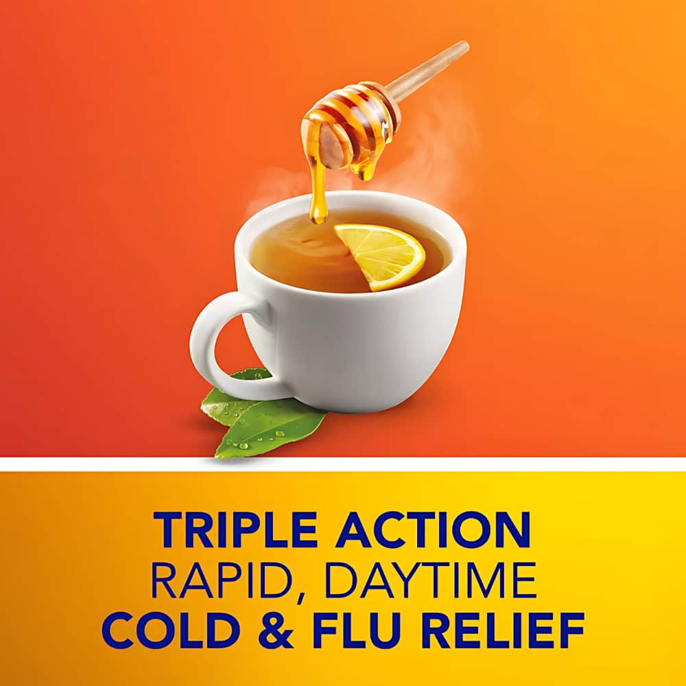 DayQuil & NyQuil Hot Remedy – Cold & Flu Relief, Day & Night