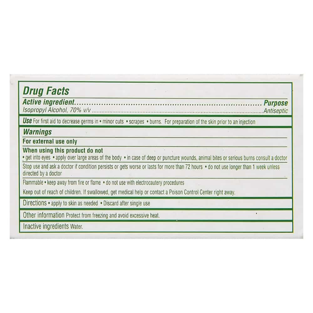 Curad Alcohol Prep Pads 200 Ea