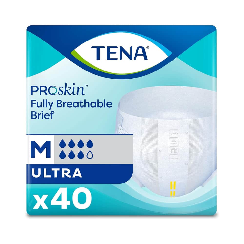 Adult Incontinence Brief, Ultra Absorbency, Medium