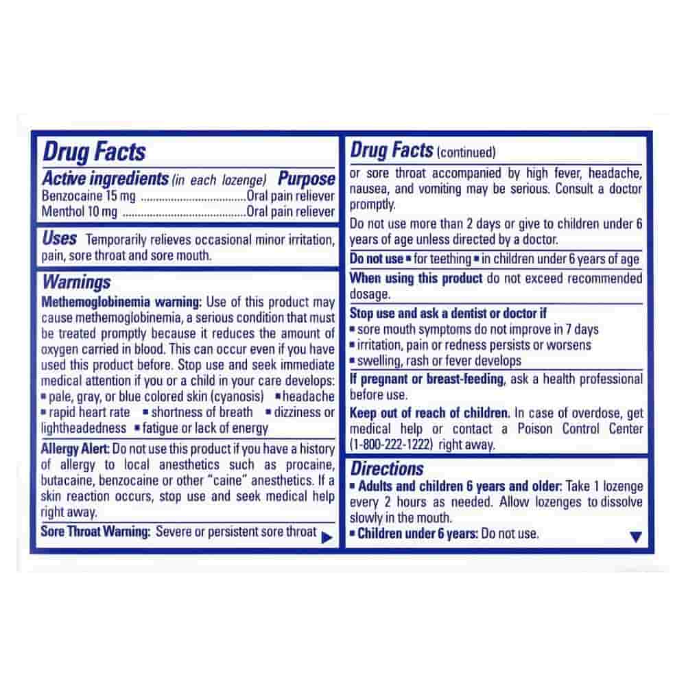 Chloraseptic Sore Throat Lozenges - Max Wild Berry - 15s