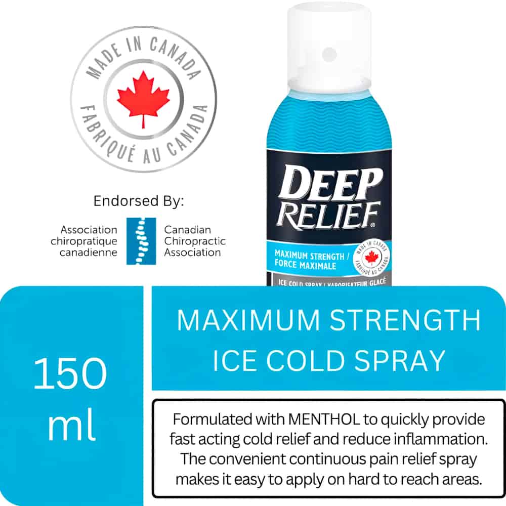 Deep Relief Maximum Strength Ice Cold Spray - 150ml