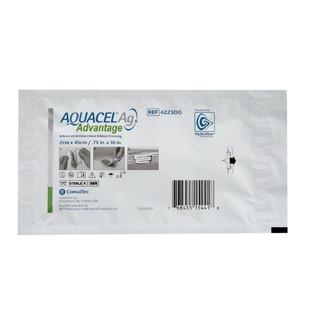 2 cm x 45 cm wound dressing