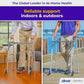 DRIVE 2 WHEELED WALKER ALUMINUM FOLDING ADULT SILVERDRIVE 2 WHEELED WALKER ALUMINUM FOLDING ADULT SILVER