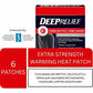 Deep Relief Extra Strength Warming Heat Pain Relief Patch - 6s