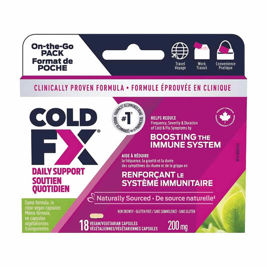 Cold-FX Daily Support Capsules - 200mg - 18s