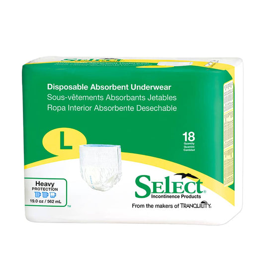 Disposable Absorbent Underwear, Large