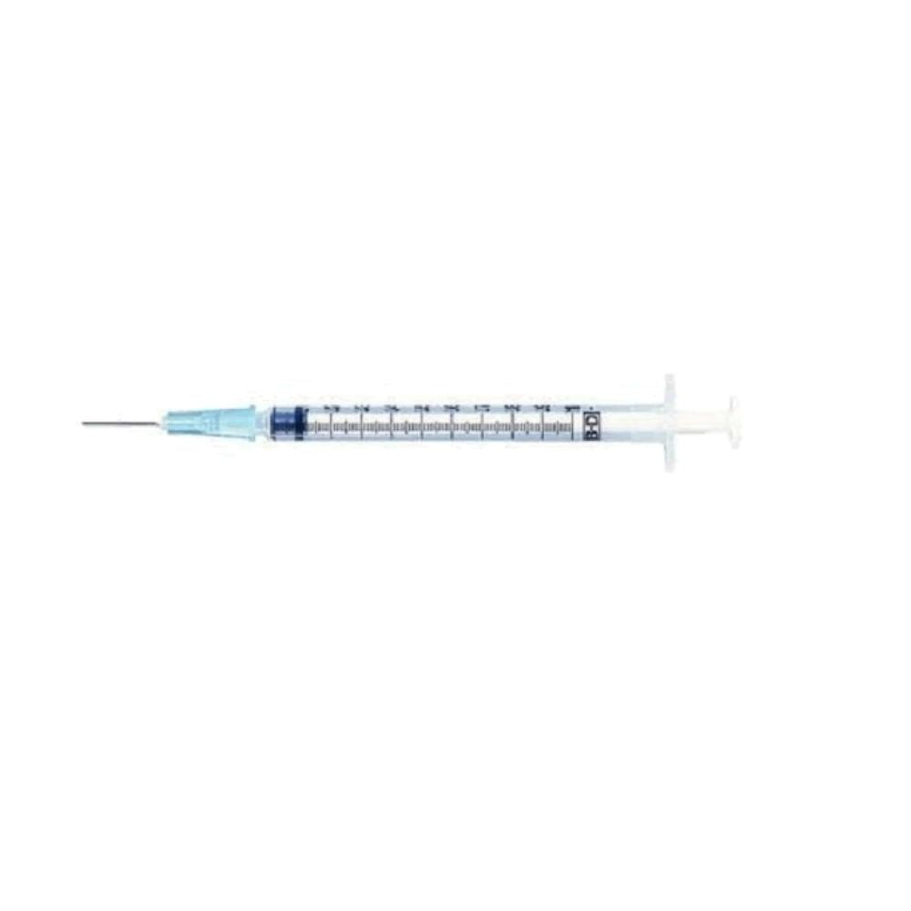 BD Slip Tip™ 1mL Syringe w/Needle (Box 100 pcs)