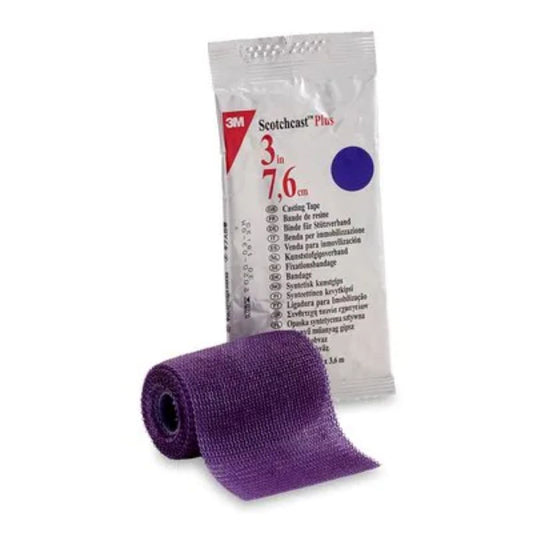 3M™ Scotchcast™ Plus Casting Tape, Purple, 3" x 4yds (Box 10 pcs)