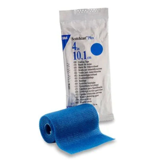 3M™ Scotchcast™ Plus Casting Tape, Blue, 4" x 4yds (Box 10 pcs)