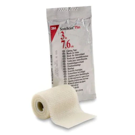 3M™ Scotchcast™ Plus Casting Tape, White, 3" x 4yds (Case 10 pcs)