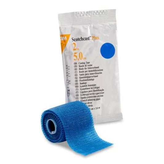 3M™ Scotchcast™ Plus Casting Tape, Blue, 2" x 4yds (Box 10 pcs)