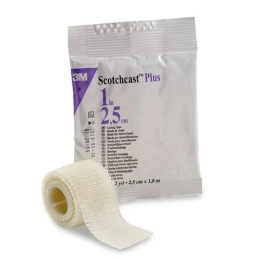 3M™ Scotchcast™ Plus Casting Tape, White, 1" x 2yds (Box 10 pcs)