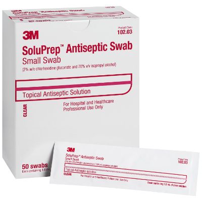 3M™ SoluPrep™ Swab, Small, Clear