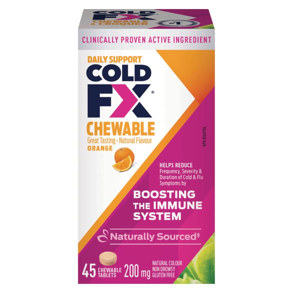 Cold-FX Chewable - Orange - 45s