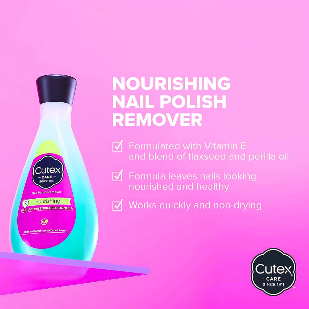 CUTEX NOURISHING NAIL POLISH REMOVER 200MLCUTEX NOURISHING NAIL POLISH REMOVER 200ML