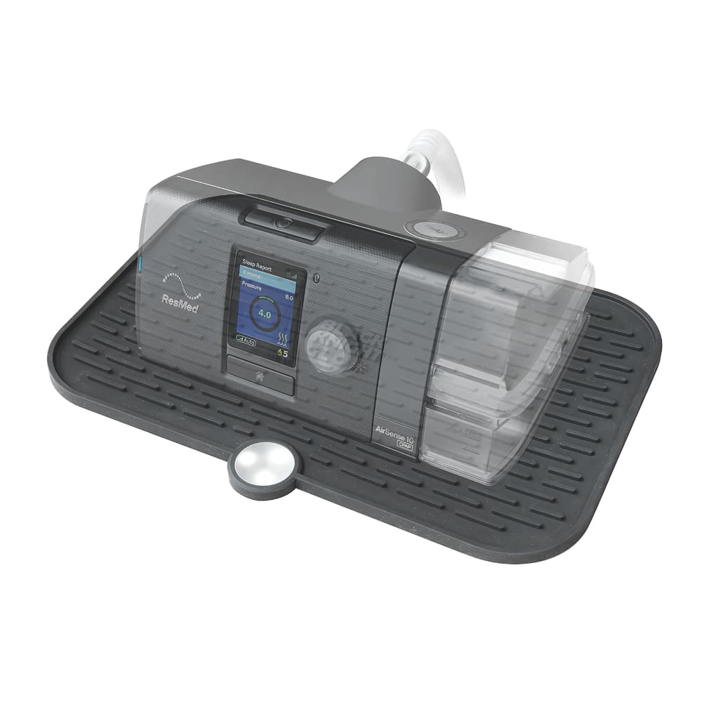 CPAPology Black Knight Glo CPAP Mat