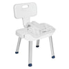 Drive Medical Bathroom Safety Shower Chair with Folding Back