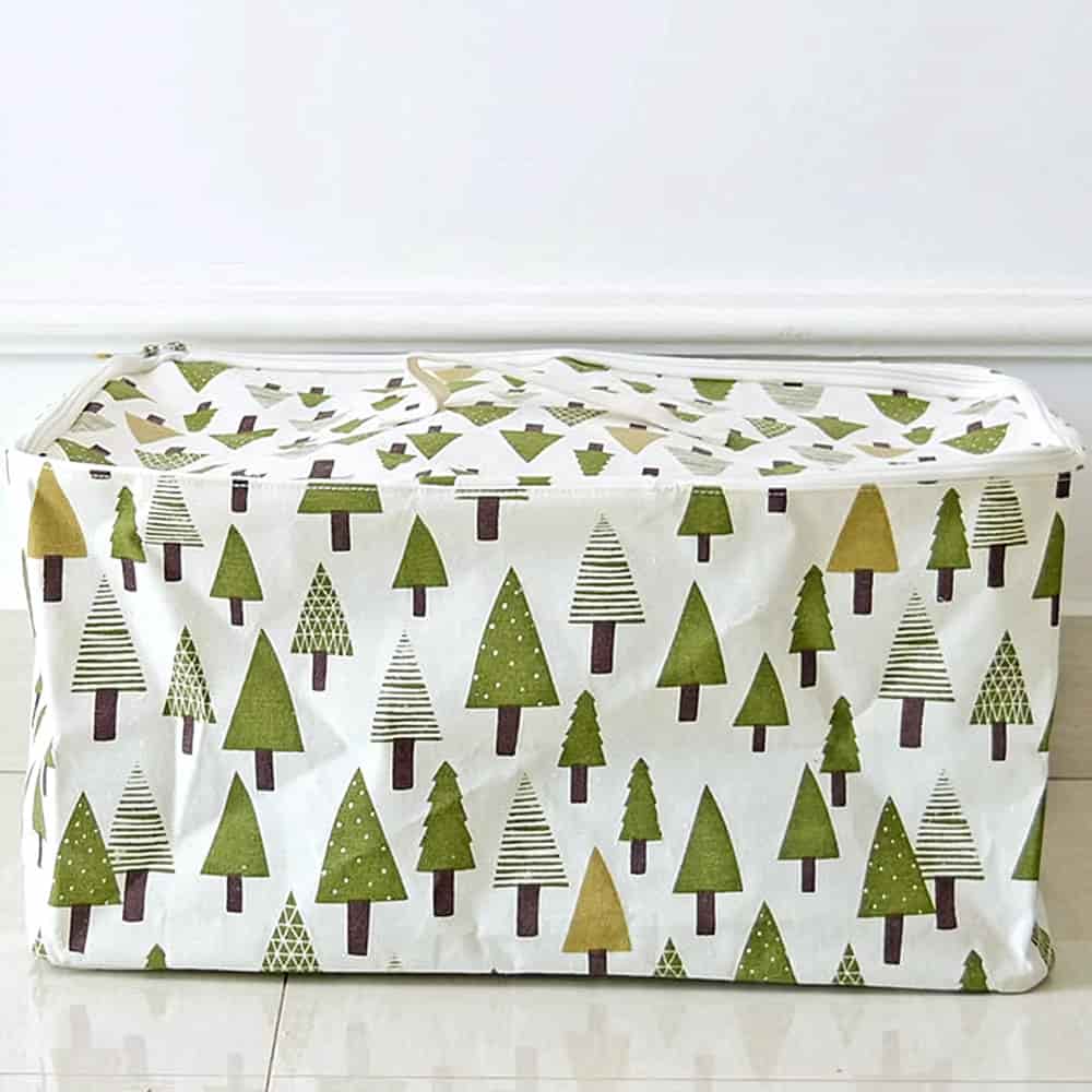 Cartoon Style Desktop Storage Bag Basket Quilt Cupboard Organizer Bags(#4)
