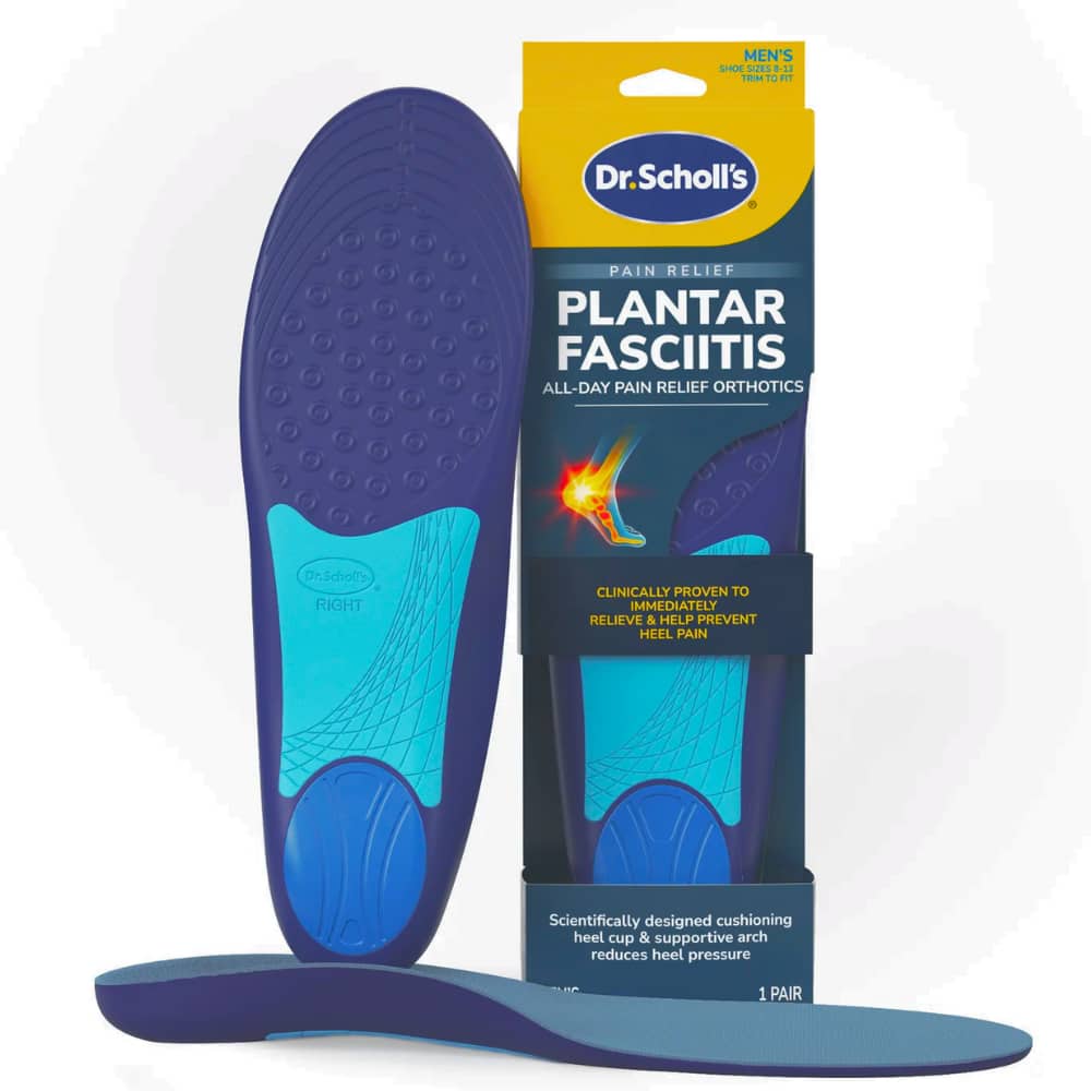Dr. Scholl’s® Pain Relief Orthotics For Plantar Fasciitis, Women's, Sizes 6-10