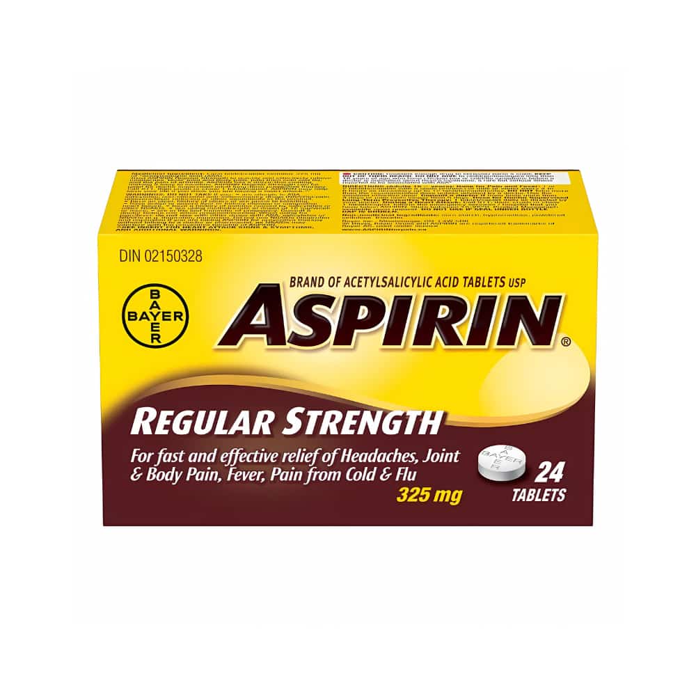 ASPIRIN 325mg tablets - 24s