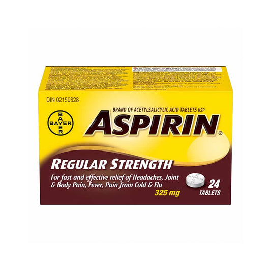 ASPIRIN 325mg tablets - 24s