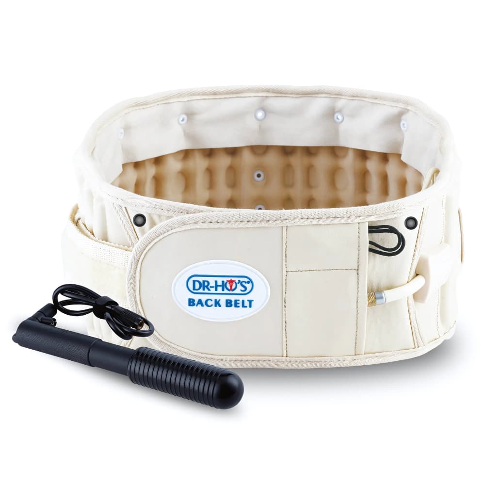 Dr Ho's 2-in-1 Decompression Essential Package - Helps with Lower Back Pain Relief and Lumbar Support - Size B (42-55 Inches) AND 1 Year Warranty