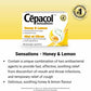 Cepacol® Sensations Honey and Lemon, Sore Throat  Lozenges, 16 ct