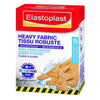 ELASTOPLAST Heavy Fabric Waterproof Adhesive Bandages, 15 Assorted Shapes