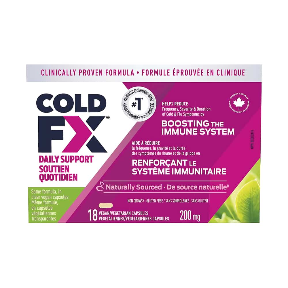 Cold-FX Daily Support Capsules - 200mg - 18s