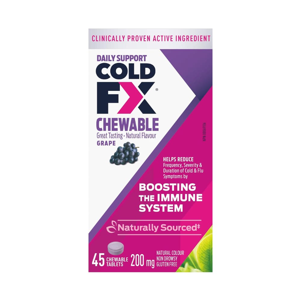 Cold-FX Chewable - Grape - 45s