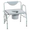 Drive Deluxe Bariatric Drop-Arm Commode