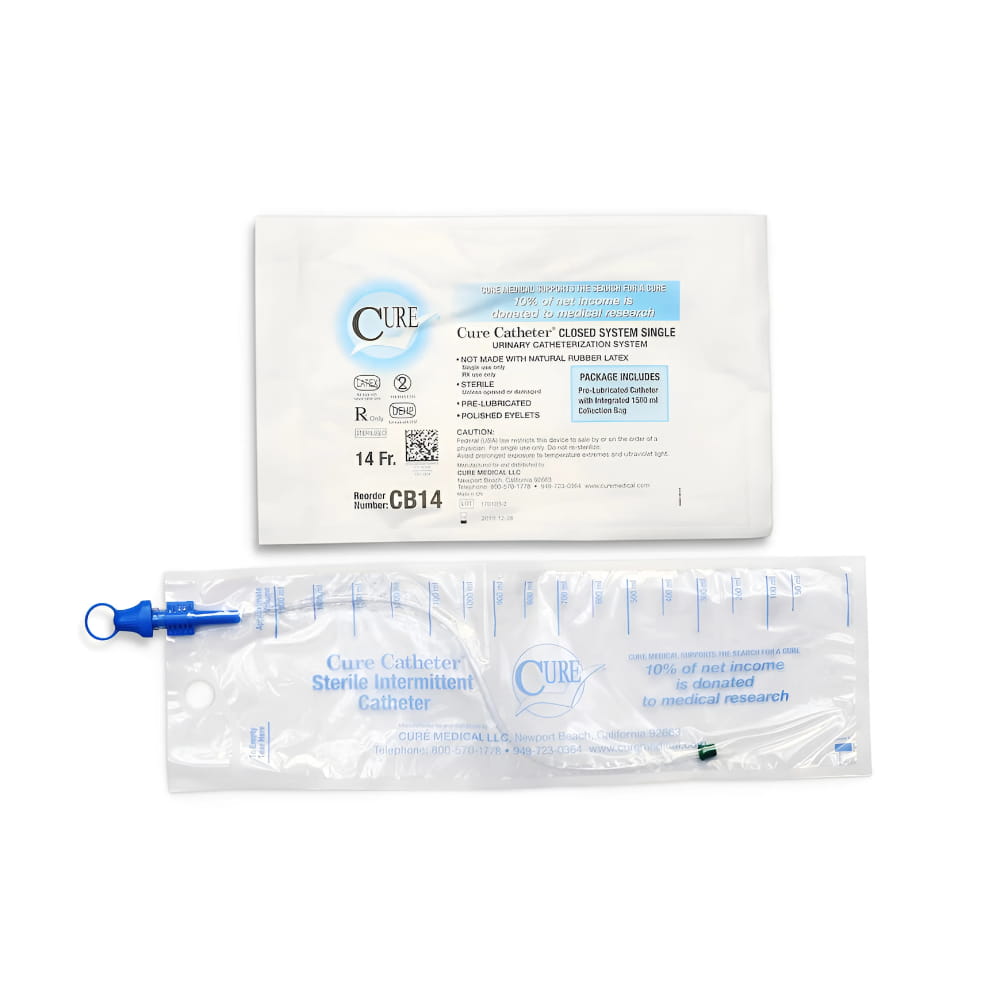 Cure Medical Closed System Catheter