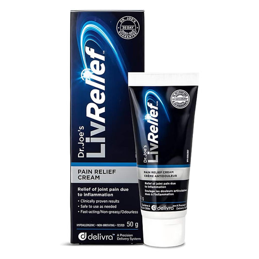 Dr. Joe's LivRelief Pain Relief Cream - 50g