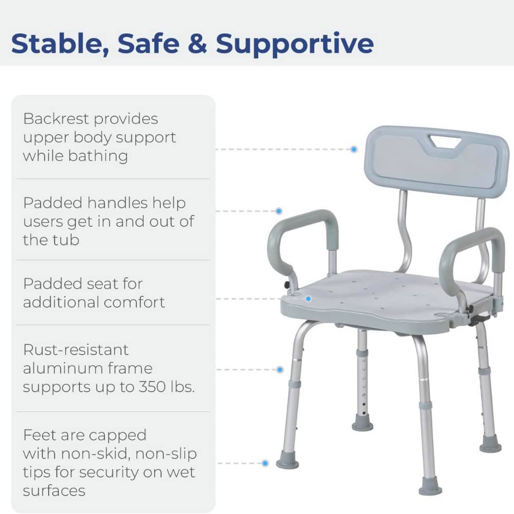 Drive 360 Degree Rotation Bath Chair