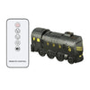 COM1950s Wireless Lights with Remote Control Train Aromatherapy Machine Colorful Train Humidifier with Remote Control Retro Steam Train Home Decor