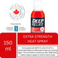 Deep Relief Extra-Strength Heat Spray - 150ml