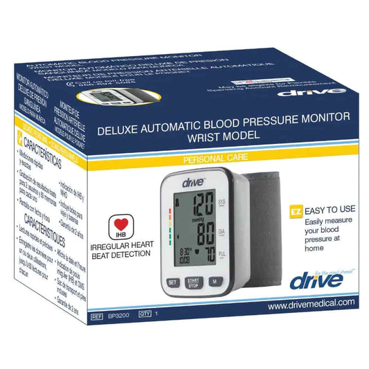 Deluxe Automatic Blood Pressure Monitor, Wrist