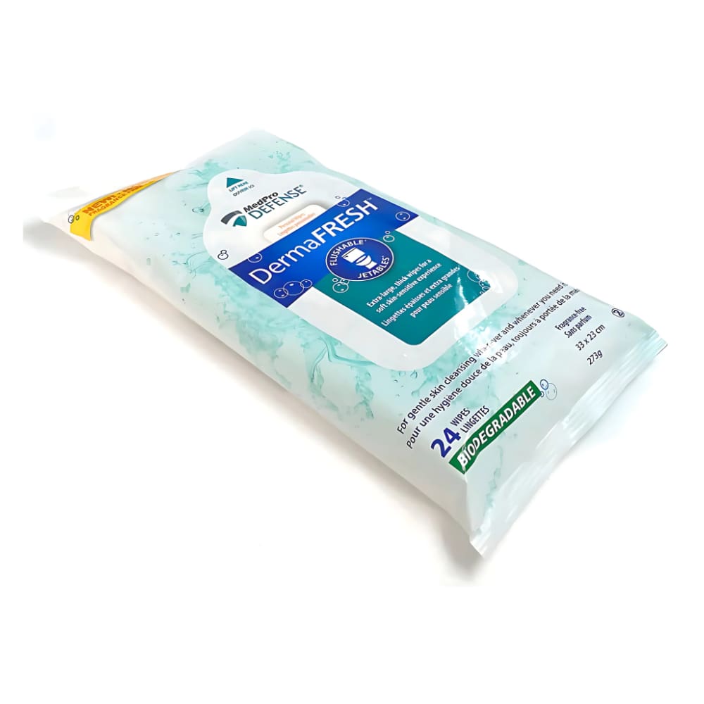 DERMAFRESH FLUSHABLE WIPESDERMAFRESH FLUSHABLE WIPES