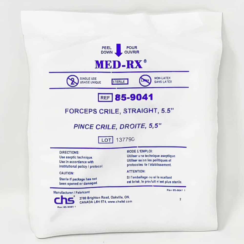 Crile Forceps, Curved, 5.25" ~ STERILE
