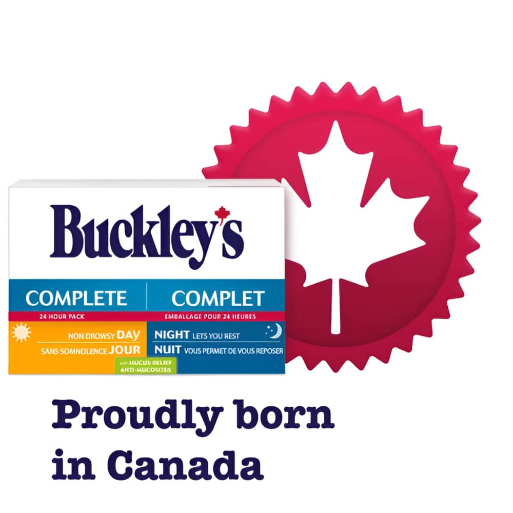 Buckley's Complete Extra-Strength Cough, Cold & Flu Day/Night Caplets - 24's