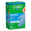 Curad Nitrile Powder Free Exam Gloves - 100's