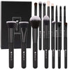 Classic Black Essential Upgraded Face & Eye Brush Set