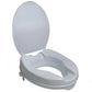 Airway 2" Molded Raised Toilet Seat With Lid