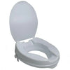 Airway 2" Molded Raised Toilet Seat With Lid