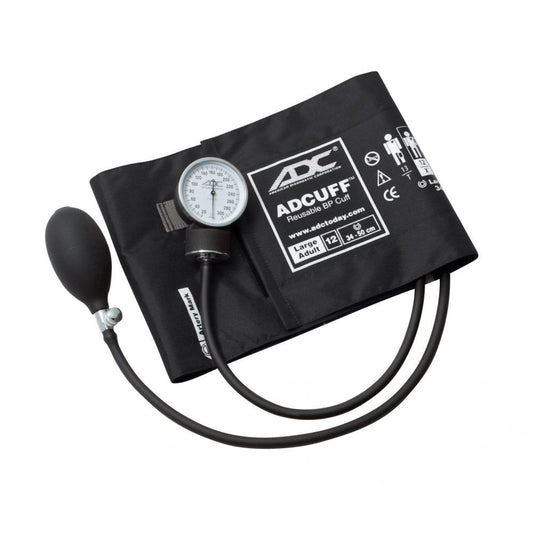 Prosphyg™ 760 Pocket Aneroid Sphyg, Large Adult (34-50cm), Black