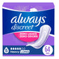 Always Discreet Up To 100% Protection Incontinence Pads - Heavy Long - 64's