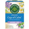 Traditional Medicinals Wrapped Tea Bags - Cup of Calm Lavender Mint - 16's